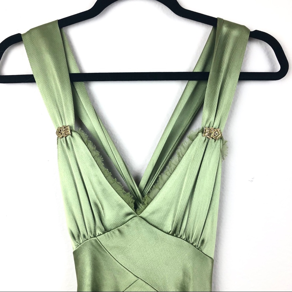 CACHÉ Green Cocktail Dress